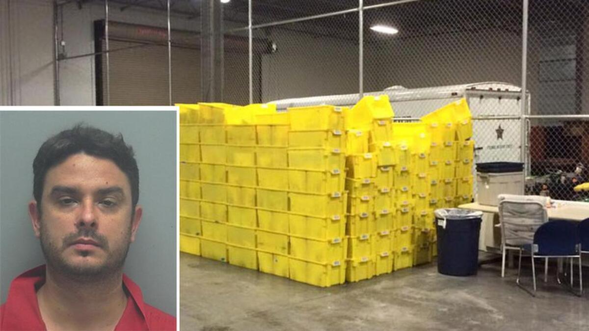 La policía detuvo a Julio Hernández de 36 años luego de encontrar la mercancía robada dentro de su casa en Lehigh Acres