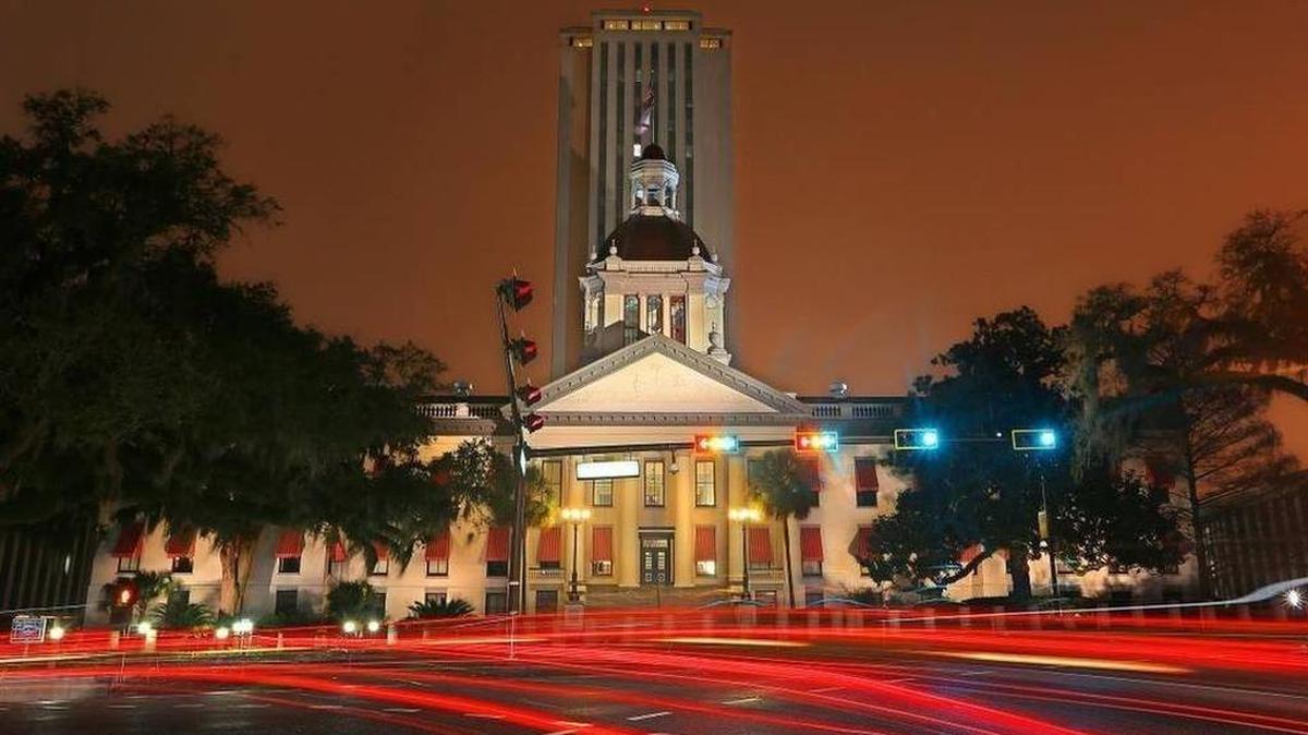 
Vista de la Legislatura de la Florida, en Tallahassee.
