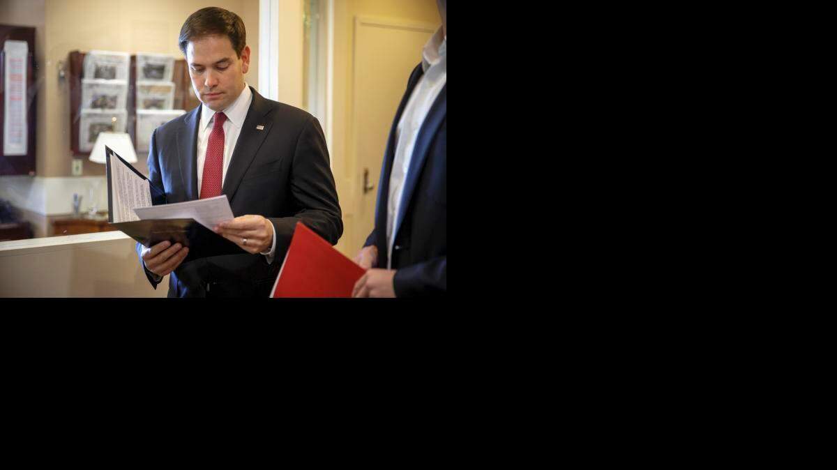 
“Me propongo utilizar todas las herramientas que tenemos en nuestro poder en la mayoría para deshacer tantos de estos cambios como sea posible”, dijo Rubio el 17 de diciembre.


