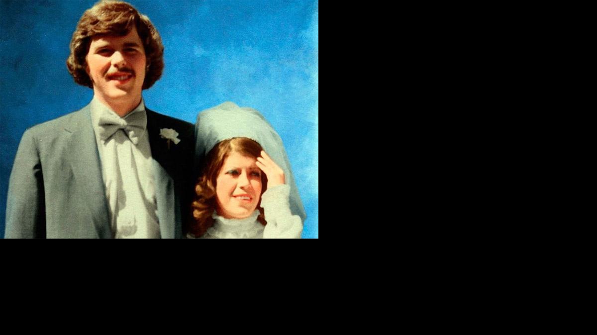 
Jeb y Columba Bush en su foto de matrimonio.
