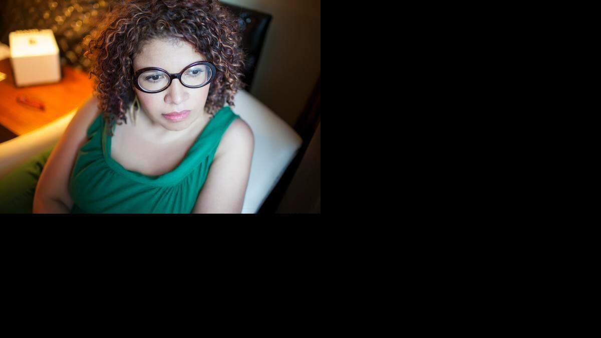 
La escritora Anjanette Delgado, que participa en el Festival “Escribe Aquí” de escritores iberoamericanos
