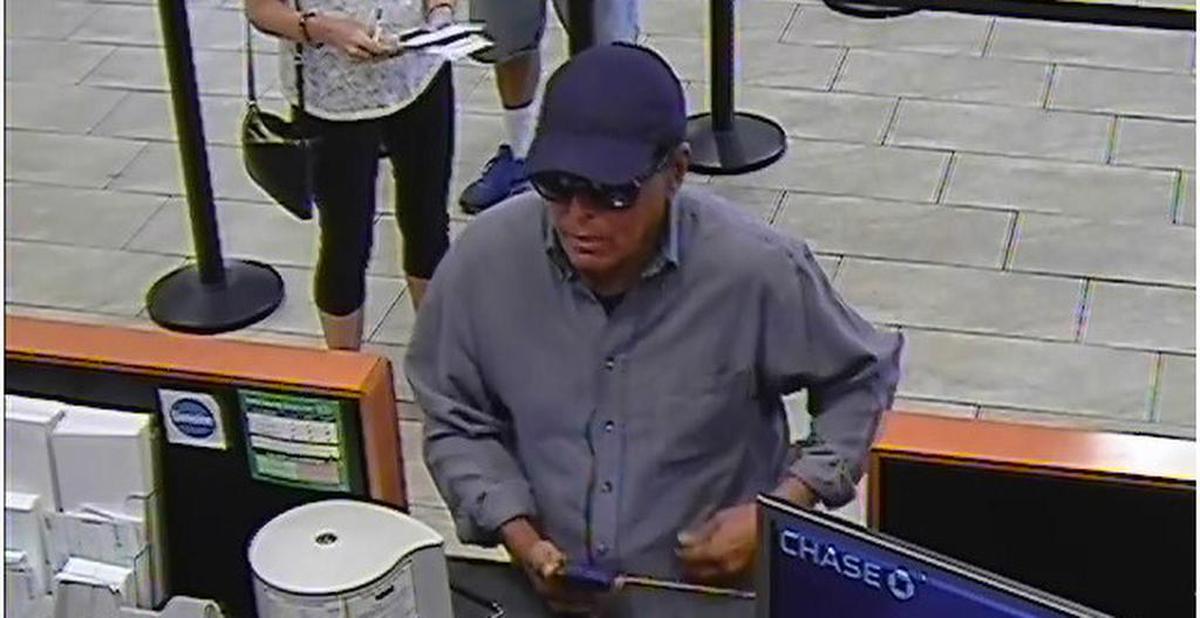 El FBI busca a hombre robó un banco Chase ubicado en 8975 W Atlantic Blvd en Coral Springs.