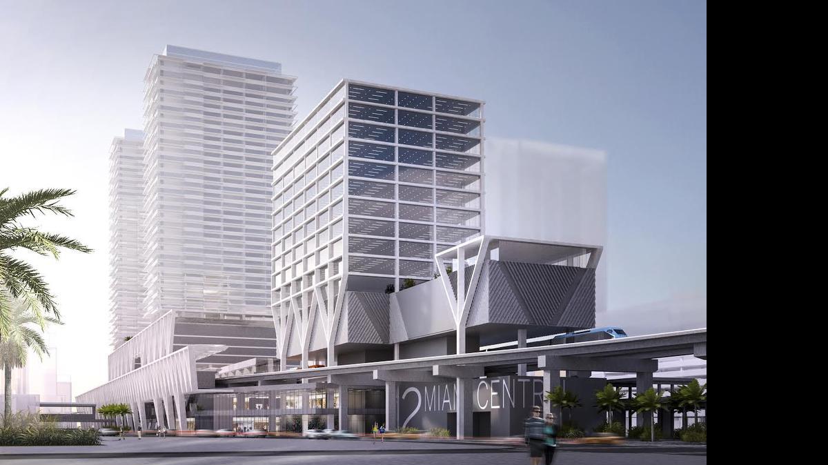 
Boceto de la Estación Central de Miami, desde donde partirán los trenes del All Aboard rumbo a Orlando.


