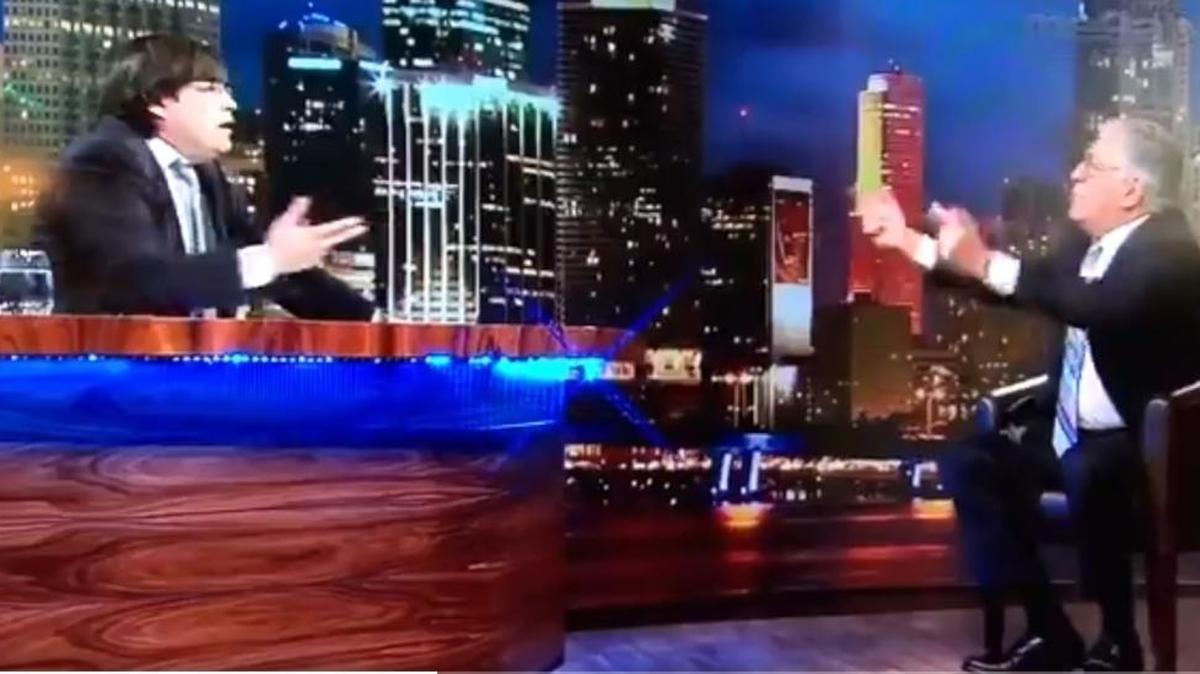 La entrevista de Jaime Bayly a Rafael Poleo transmitida en vivo el lunes pasado terminó en gritos y hasta en la expulsión del invitado del programa.