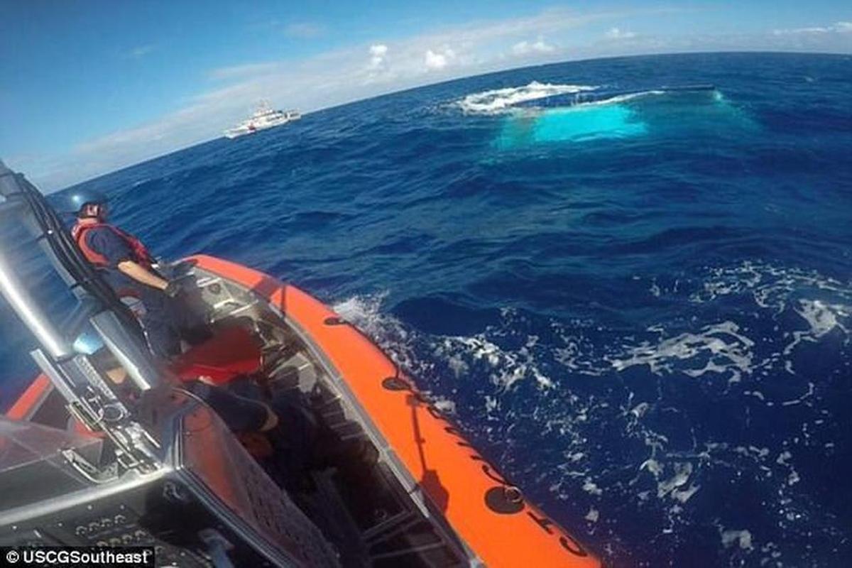 File photo: The Coast Guard begins a search for Isabella Hellmann
