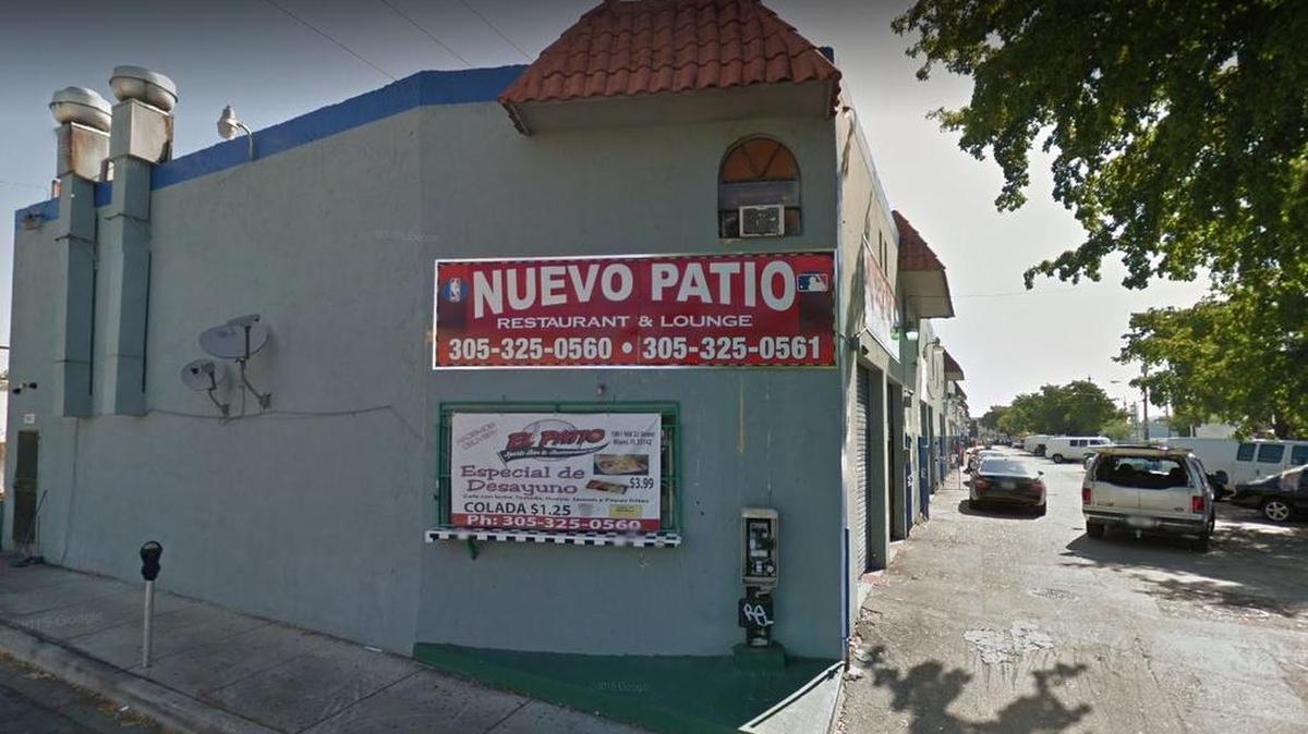 El restaurante y bar Nuevo Patio.