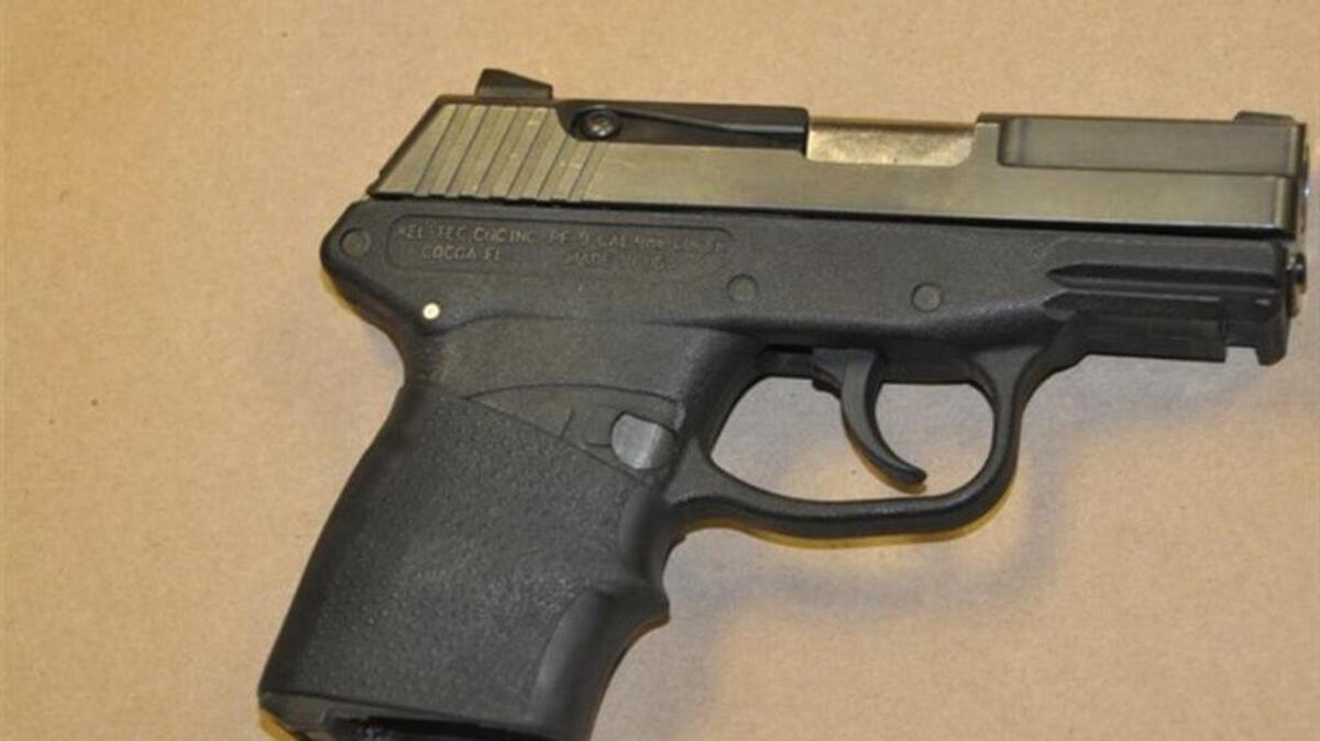 Otra de las imágenes usadas para promover la subasta de la pistola de George Zimmerman.