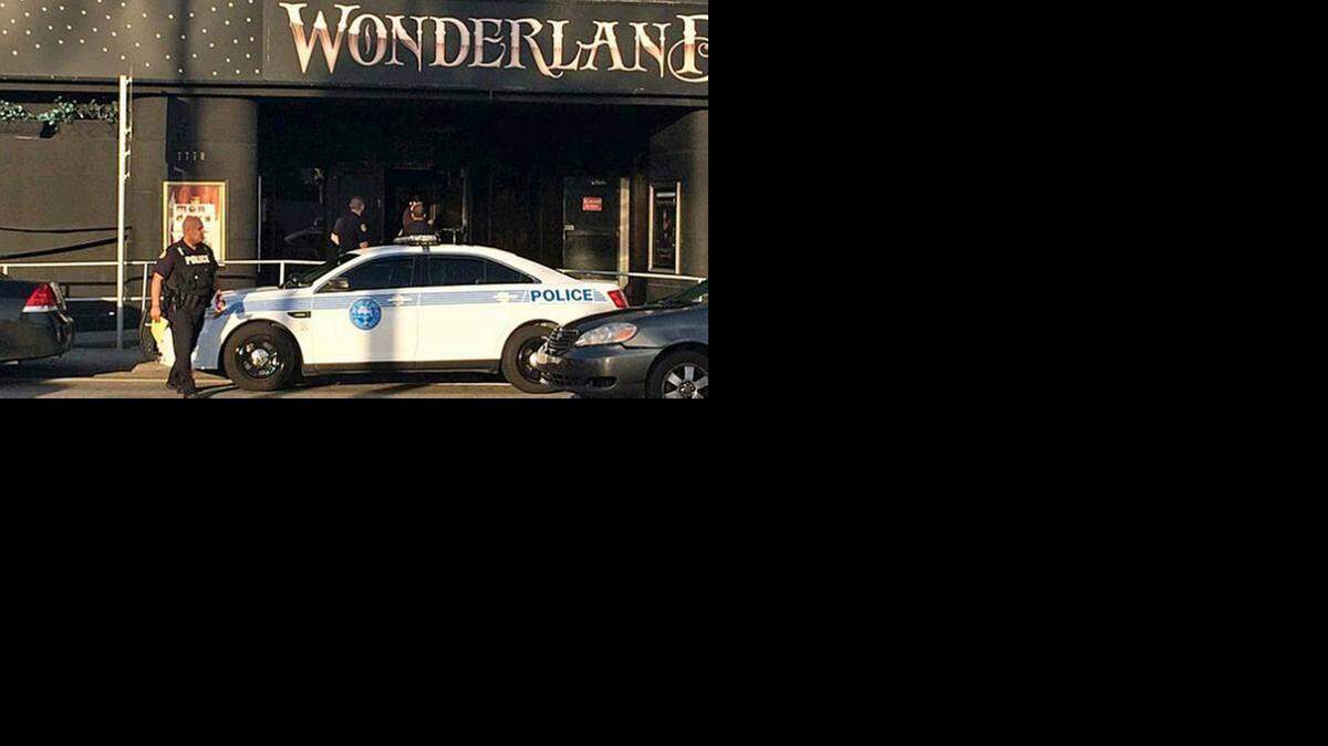 
El club nudista Wonderland en Biscayne Boulevard.
