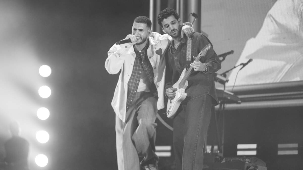 Alleh y Yorghaki en concierto en el Seminole Hard Rock Hotel & Casino, en Hollywood, Florida, el 9 de octubre de 2025.