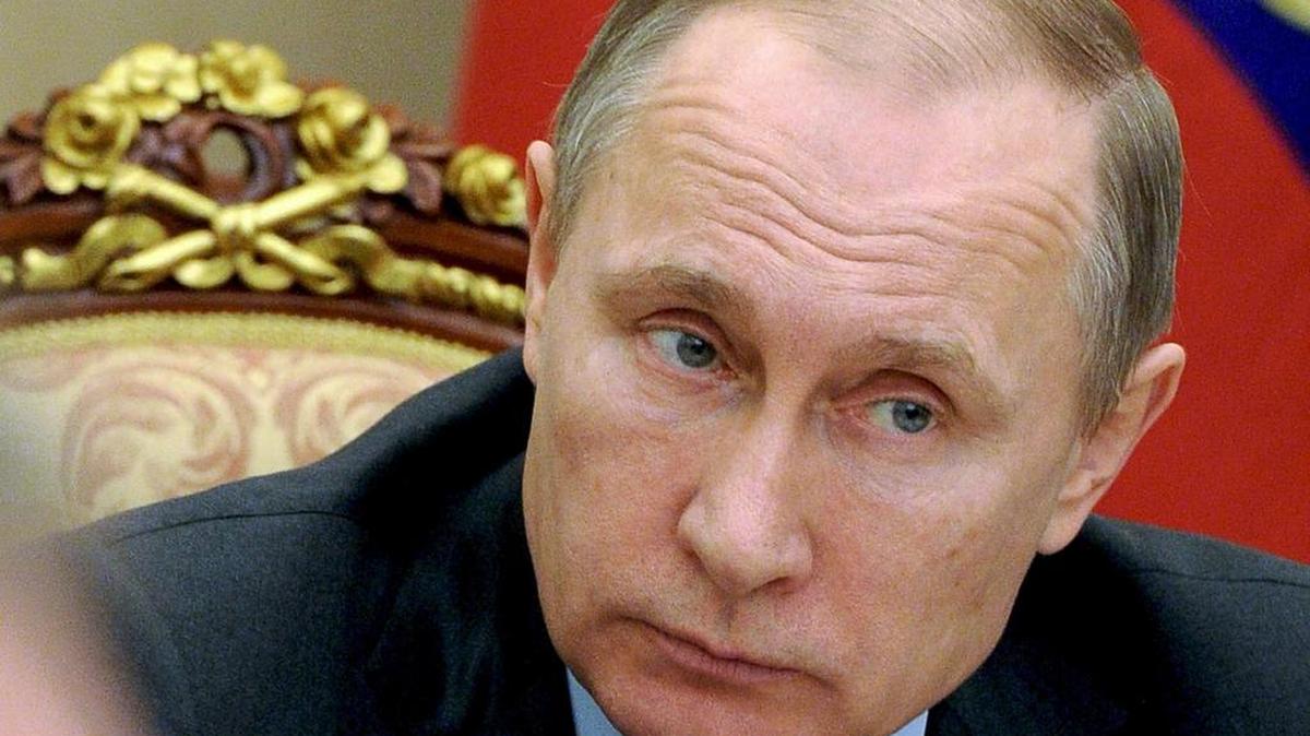Putin, durante una reunión del consejo presidencial para la lucha contra la corrupción en el Kremlin, Rusia,