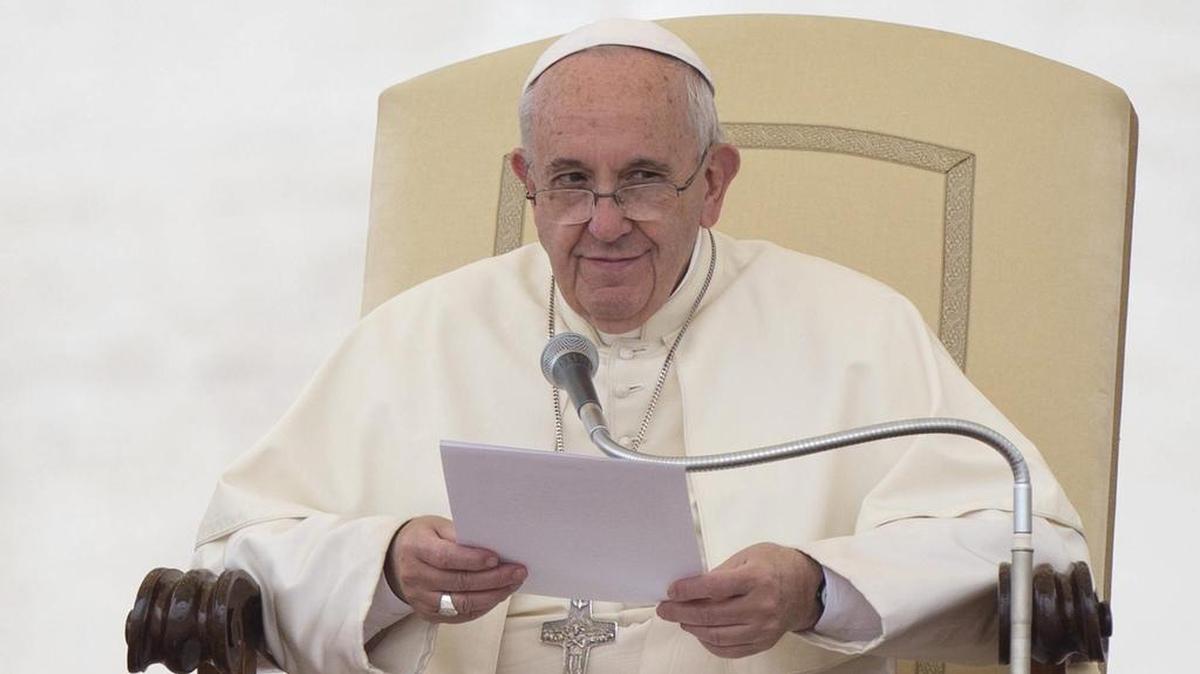 
El papa Francisco durante la audiencia general de los miércoles en la plaza de San Pedro en el Vaticano el 2 de septiembre de 2015. 
