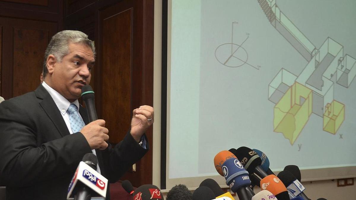 Las autoridades egipcias se preparan para anunciar “el descubrimiento del siglo”, aseguró el ministro de Antigüedades, Mamduh al Damati.