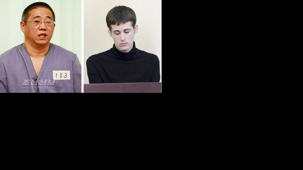 <cutline_leadin>Kenneth Bae</cutline_leadin> (izq.), y Matthew Todd Miller (der.), fueron liberados en Corea del Norte, según informó la oficina del Director Nacional de Inteligencia de EEUU.