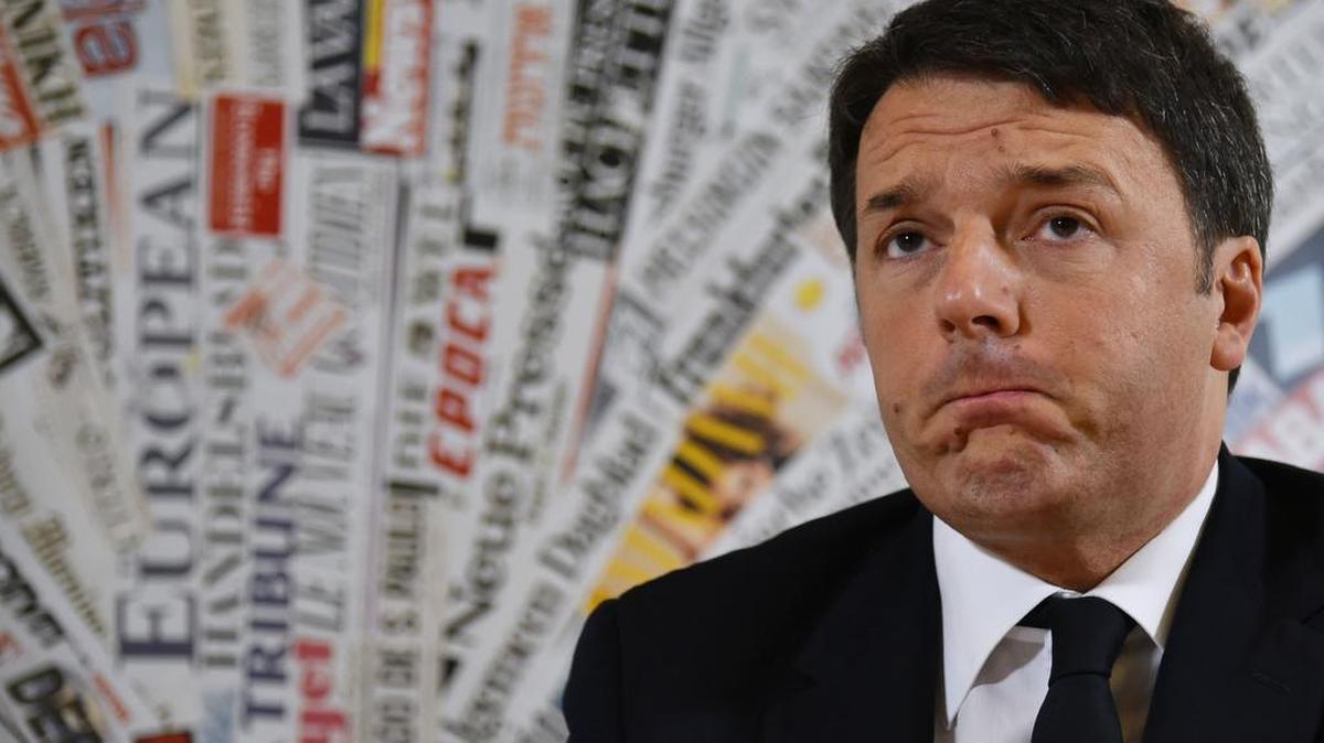 El Primer Ministro italiano, Matteo Renzi.