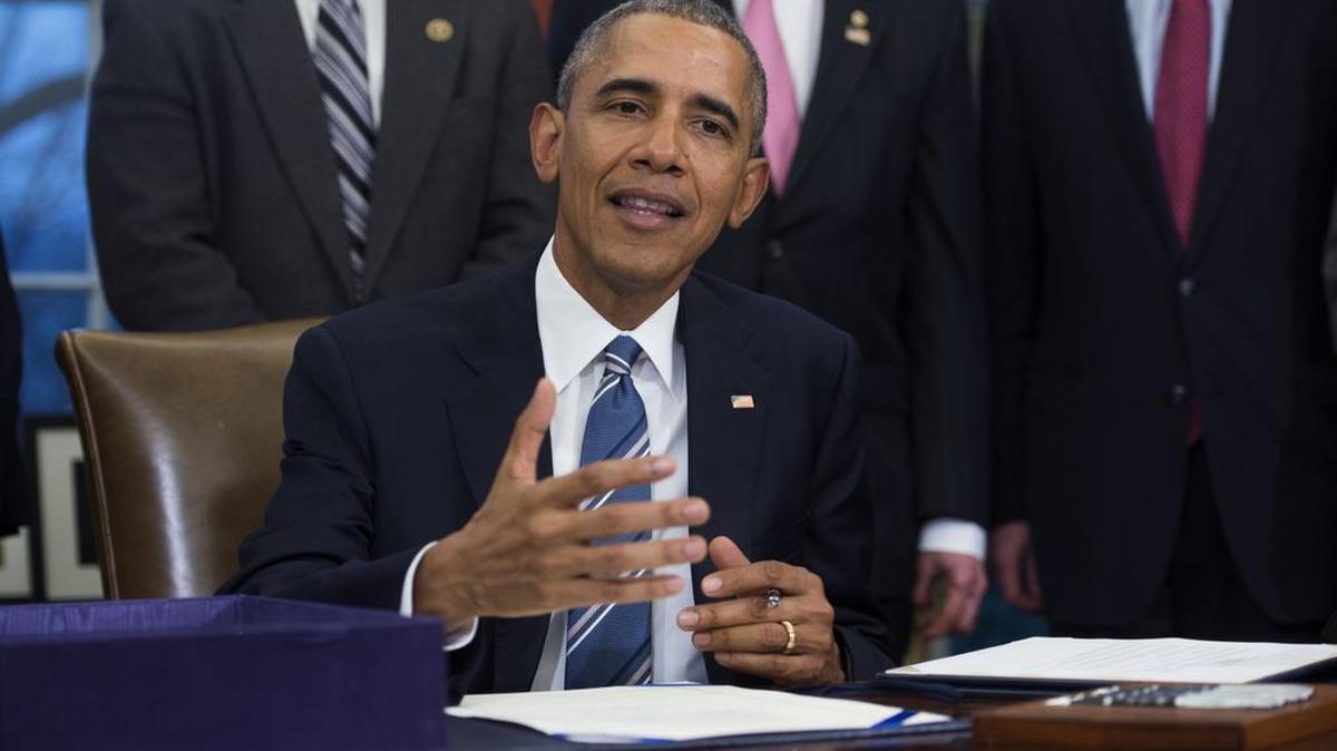 El gobierno sirio y la principal agrupación de la oposición han aceptado el alto el fuego acordado por EEUU y Rusia. En la foto, el presidente Barack Obama.