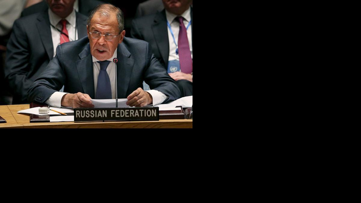 Foto de archivo. Sergei Lavrov, ministro ruso de Relaciones Exteriores. 