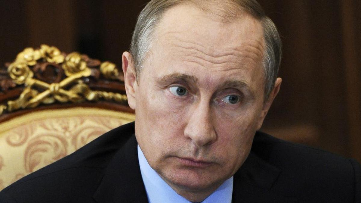 El presidente ruso Vladimir Putin en el Kremlin el martes, en Moscú.