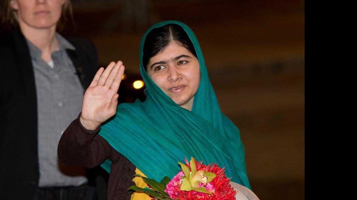 
La joven Malala Yousafzai, un ícono de la lucha por la educación femenina y ganadora del Premio Nobel de la Paz 2014, por su lucha por los derechos de los niños. Foto de archivo
