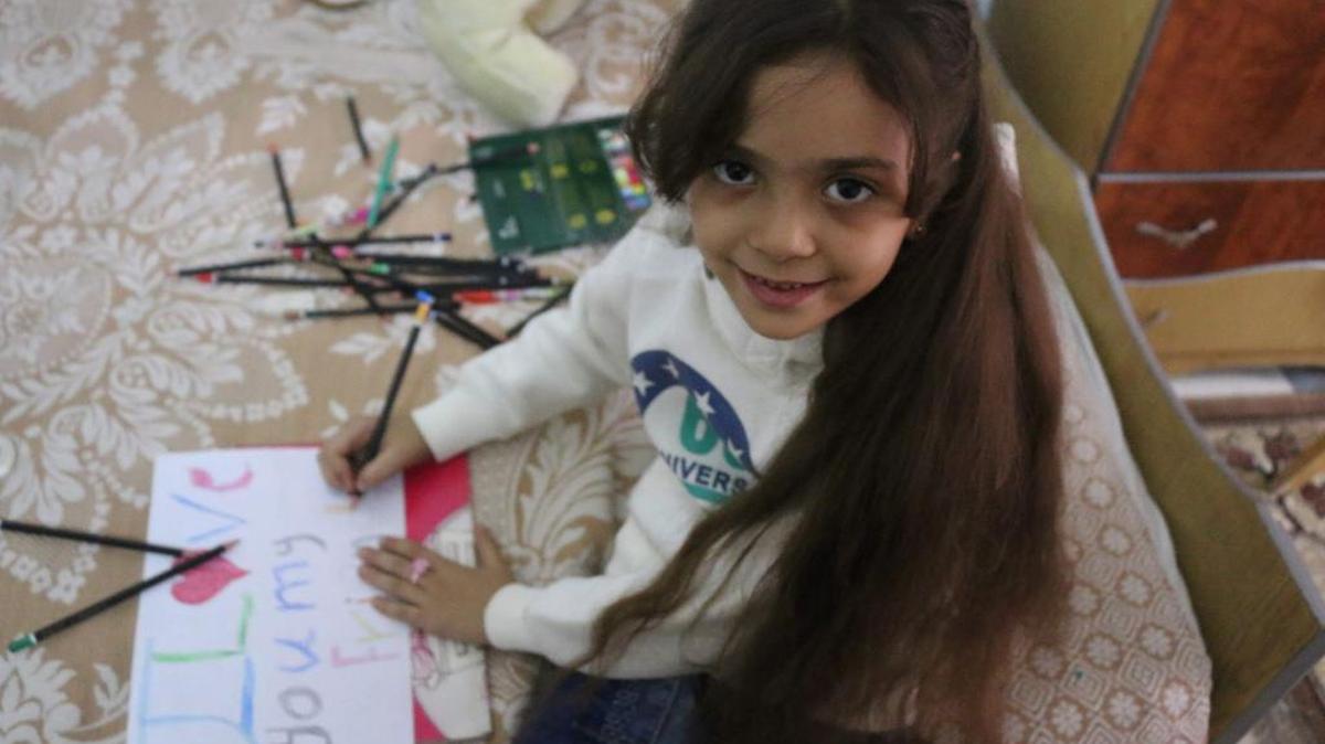 Con la ayuda de su madre, Bana comenzó el 23 de septiembre a tuitear en inglés durante una violenta campaña de bombardeos.