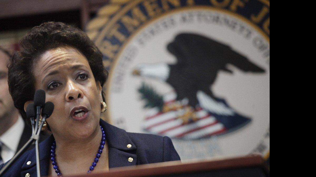 Loretta Lynch, fiscal general de EEUU. 
