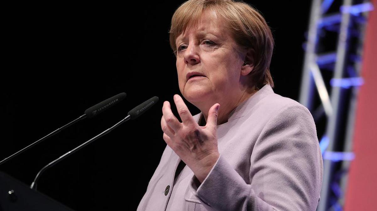 La canciller alemana Angela Merkel.