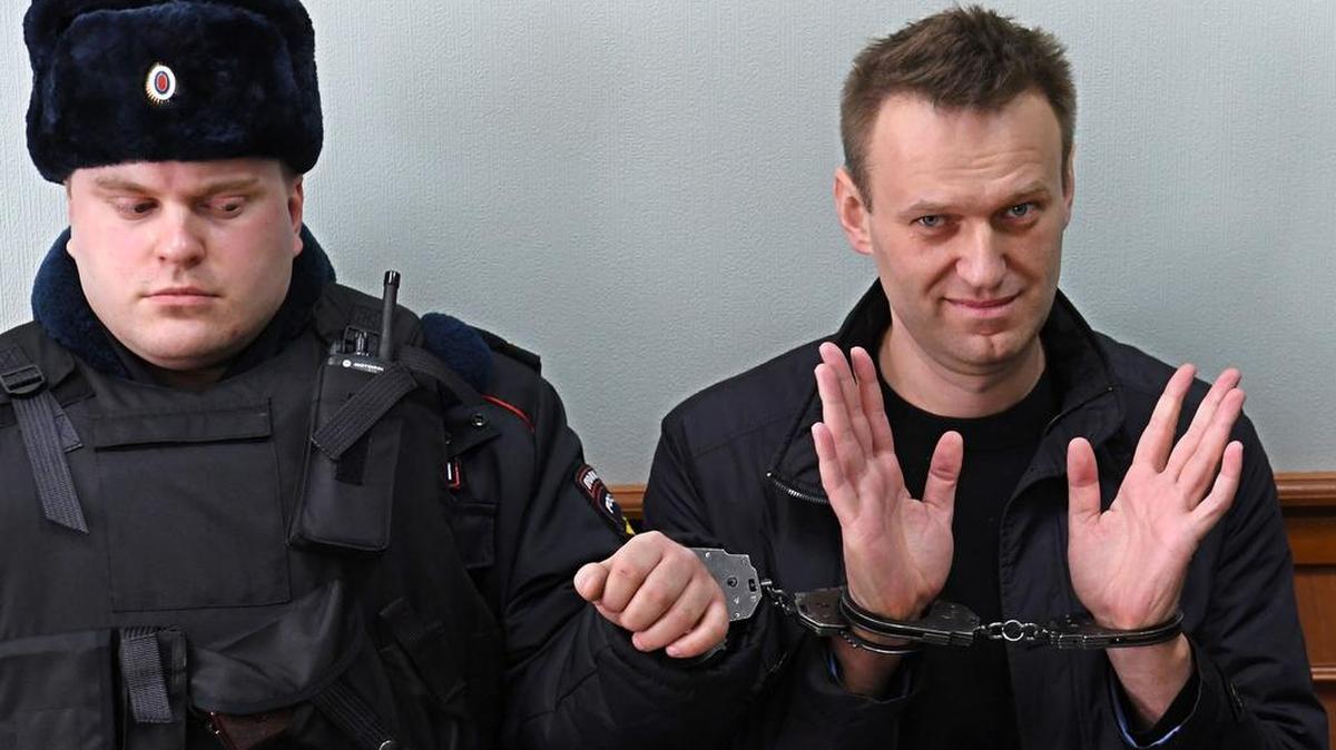 El líder opositor ruso Alexei Navalny, en una foto de archivo durante un arresto previo. 