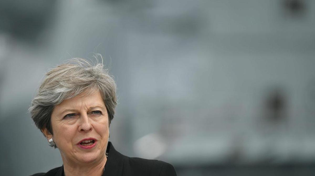 La primera ministra británica Theresa May.