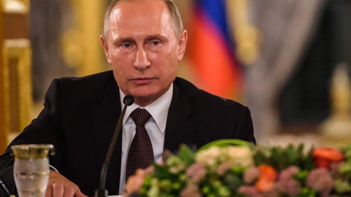 El presidente ruso, Vladimir Putin durante su visita a Turquía el 10 de octubre de 2016.