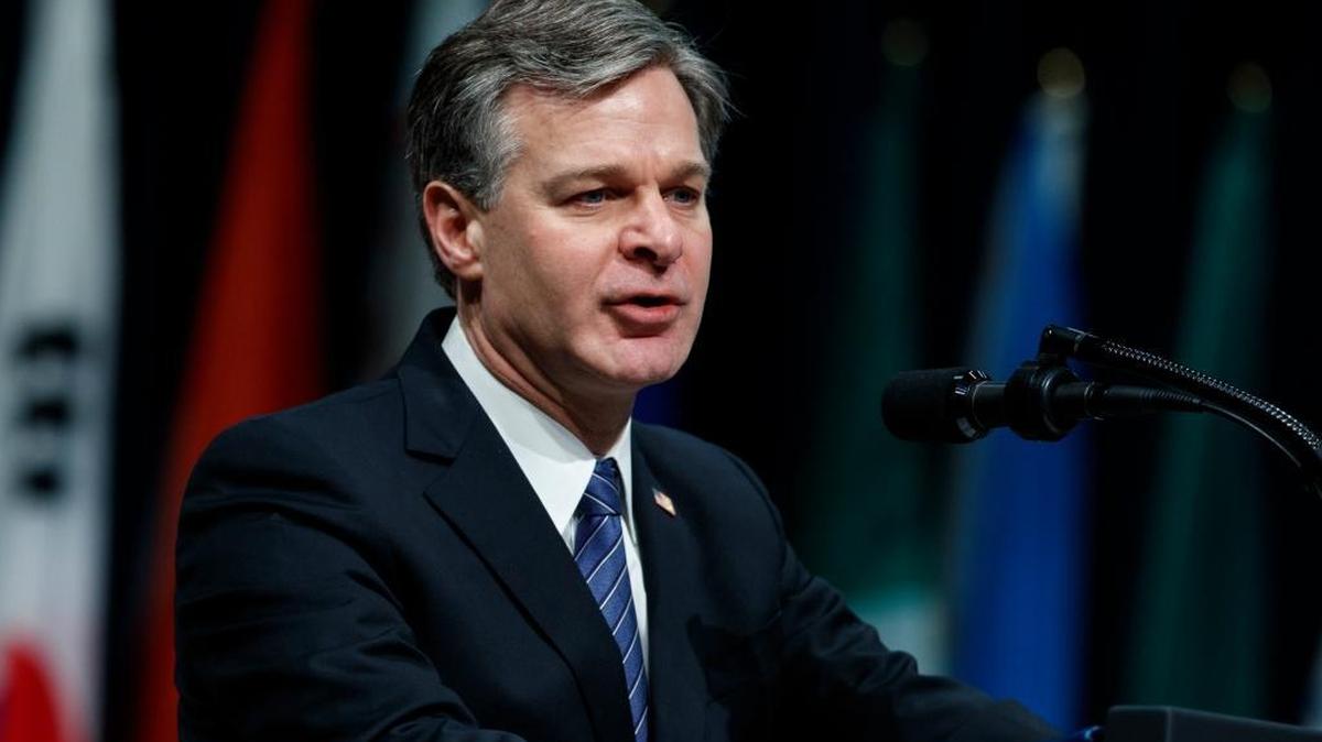 Christopher Wray, director del FBI.