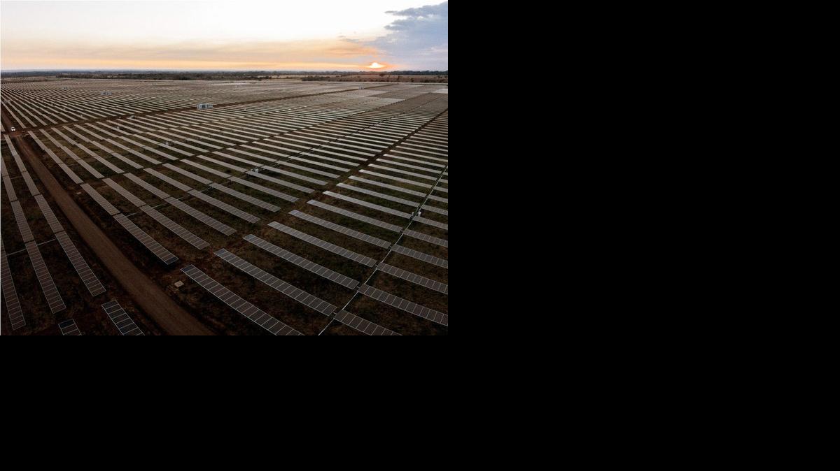 
Fotografía cedida de paneles solares que forman parte de la planta Horus Energy de energía solar, la mas grande de Centroamérica y el Caribe, y la segunda de América Latina, que fue inaugurada el martes 3 de febrero de 2015, en el departamento de Santa Rosa, Guatemala. El presidente de Guatemala, Otto Pérez Molina, inauguró la planta de energía solar más grande de Centroamérica y El Caribe, con una inversión de 100 millones de dólares de la corporación española Grupo Ortiz.
