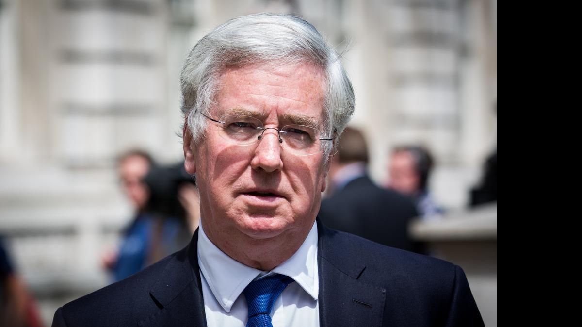 
El ministro de Defensa del Reino Unido, Michael Fallon durante un acto a finales de junio en Londres.
