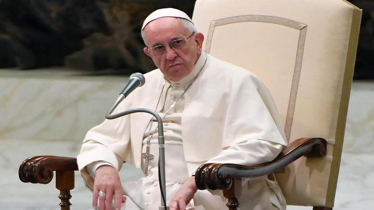 El papa Francisco preside su audiencia pública de los miércoles en el Vaticano el 23 de noviembre de 2016.