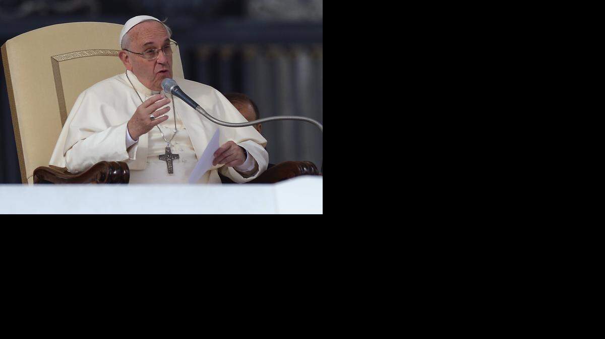 
El papa Francisco en una audiencia general el miércoles en la Plaza de San Pedro, ,en el Vaticano.


