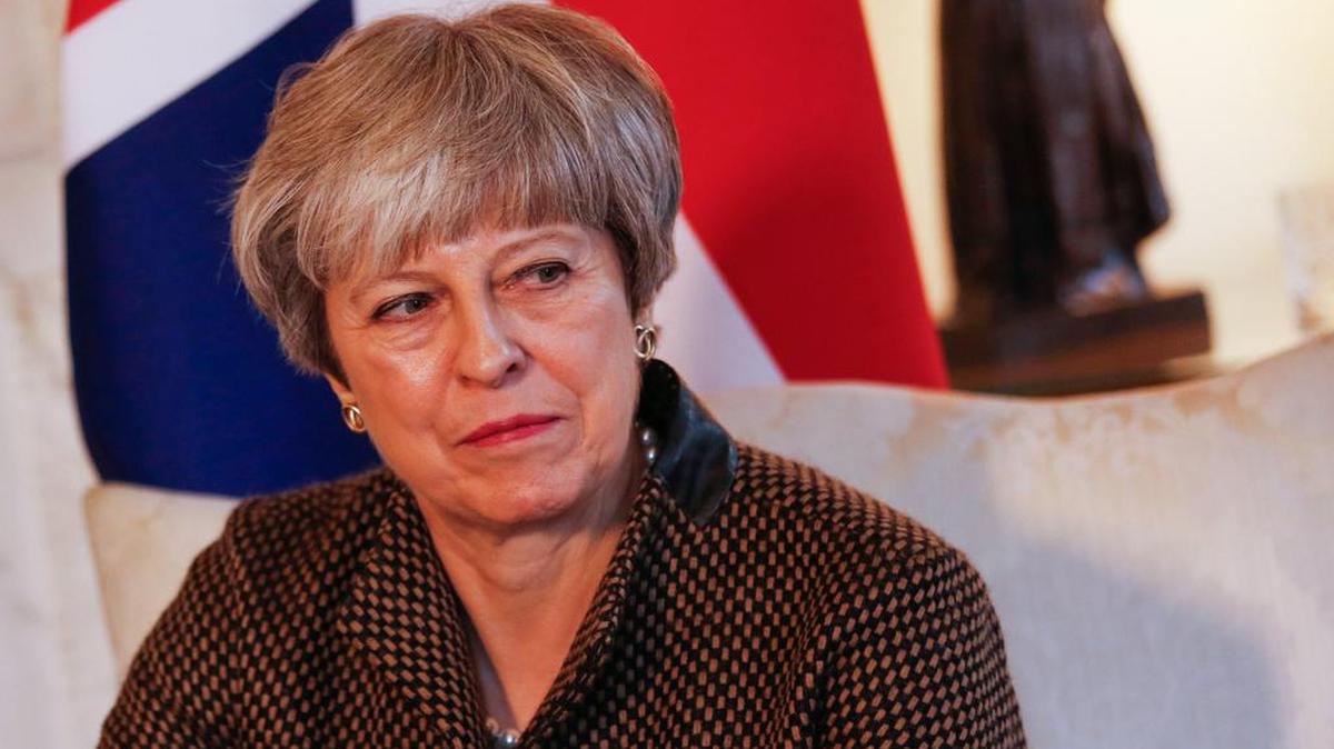La primera ministra británica, Theresa May, mantiene una reunión con su homólogo turco, Binali Yildirim, en el 10 de Downing Street en Londres (Reino Unido) el 27 de noviembre de 2017