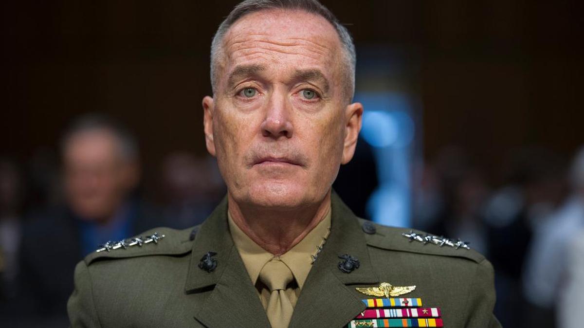 El general Joseph Dunford, abandonó el martes la región autónoma del Kurdistán iraquí, tras mantener reuniones a puerta cerrada con el presidente Masud Barzani, durante una breve visita
