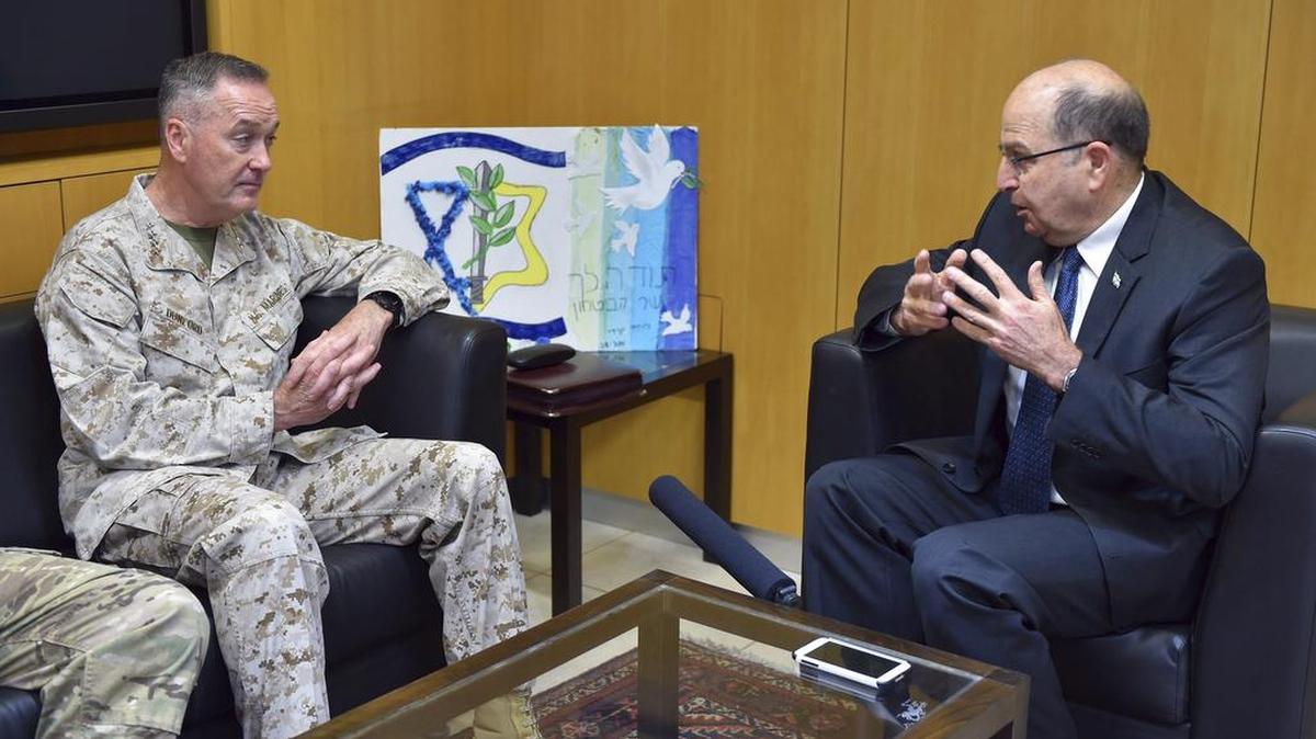 El general Joseph F. Dunford, jefe del Estado Mayor Conjunto del Ejército de Estados Unidos, se encuentra de visita oficial en Israel, la segunda que realiza al país desde octubre pasado.