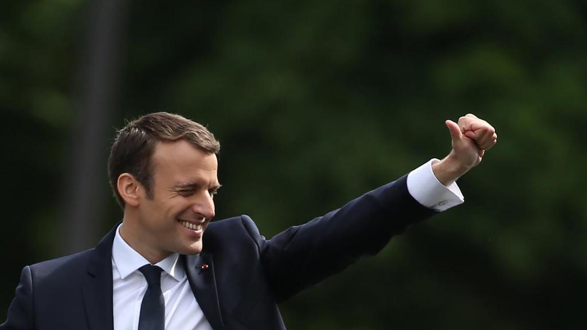 El nuevo mandatario francés Emmanuel Macron.