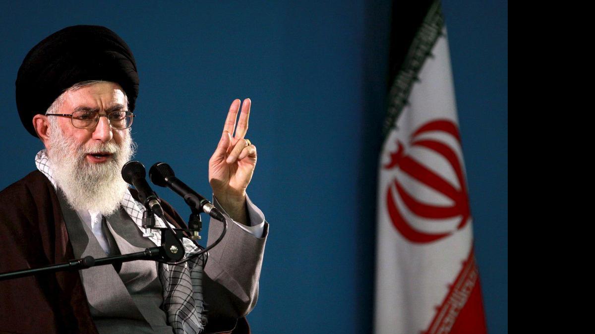 
Ayatolá Ali Jameneí (o Khamenei), líder supremo del clero iraní.

