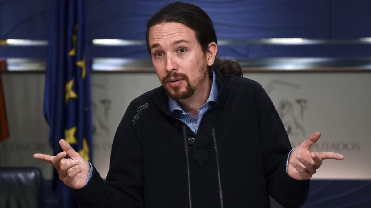 El secretario general de Podemos, Pablo Iglesias.