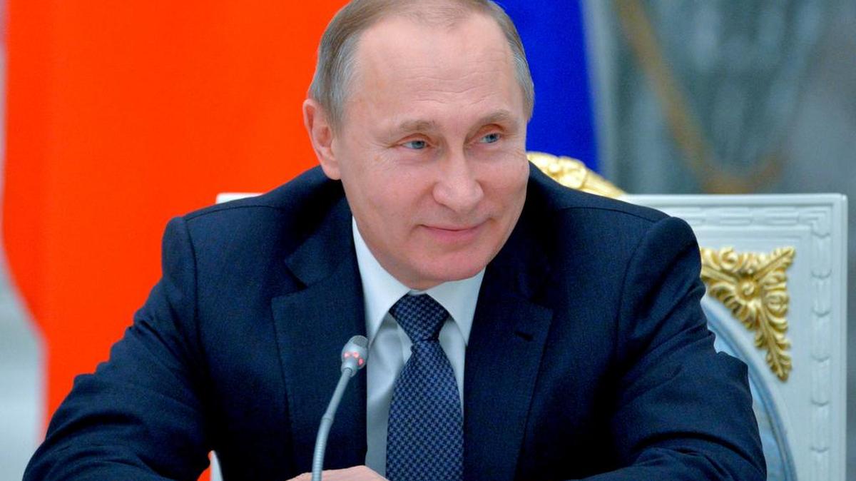 El presidente Putin se muestra poco preocupado por el cambio climático en su pais.