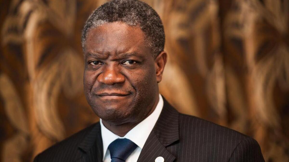 El médico Denis Mukwege posa para una fotografía en Estocolmo, Suecia, el 1 de diciembre de 2013. El congoleño Denis Mukwege y la iraquí Nadia Murad ganaron el 5 de octubre de 2018, el Nobel de la Paz por “sus esfuerzos para terminar con el uso de la violencia sexual como arma de guerra y en conflictos armados” informó hoy el Comité Nobel Noruego.