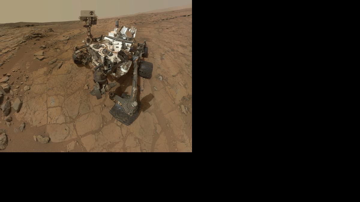
Fotografía cedida por la NASA de un autoretrato del El vehículo robótico Curiosity durante el 177 día marciano del vehículo sobre la superficie de ese planeta el 3 de febrero de 2013. 