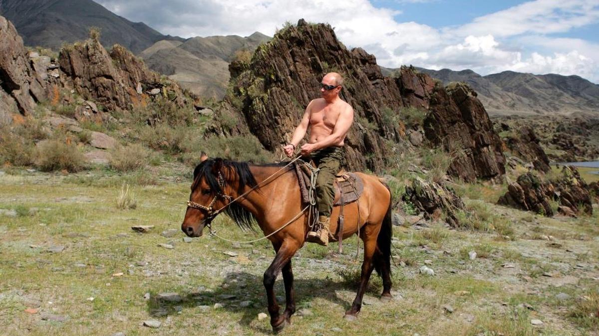 El presidente ruso, Vladimir Putin, en Tuva, Siberia, en el 2009.