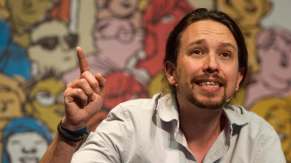 Pablo Iglesias, líder del partido español Podemos.