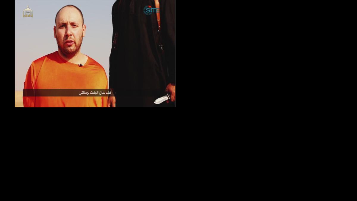 
Captura de un video del Estado Islámico que muestra al periodista y fotoreportero Steven Sotloff, residente del sur de la Florida, antes de ser decapitado por el grupo yihadista el pasado 2 de septiembre.


