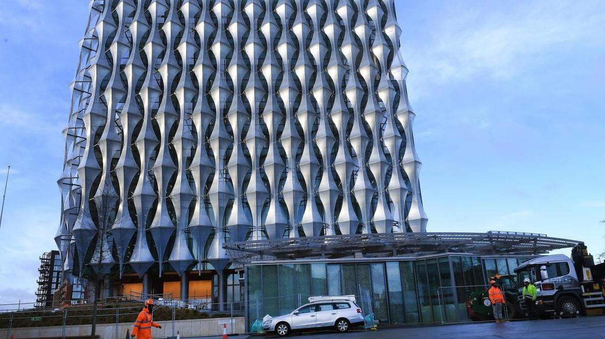 Fotografía de archivo de la nueva embajada de EEUU en Londres, Reino Unido, el 15 de diciembre de 2017.