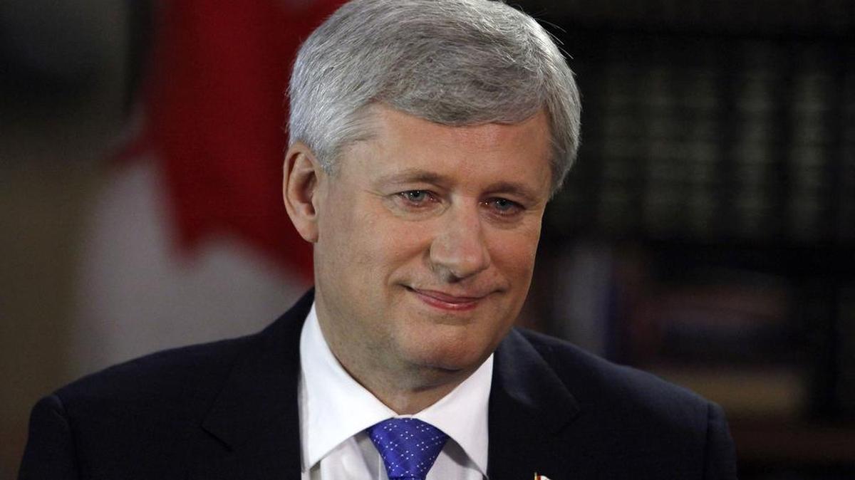 
Stephen Harper, primer ministro de Canadá, es entrevistado el miércoles 29 de julio de 2015, en Ottawa.
