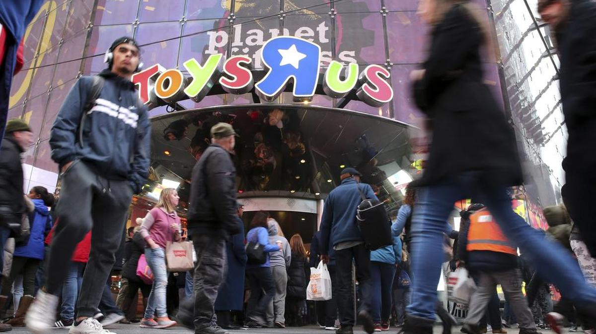 La tienda de Toys R Us en Times Square.