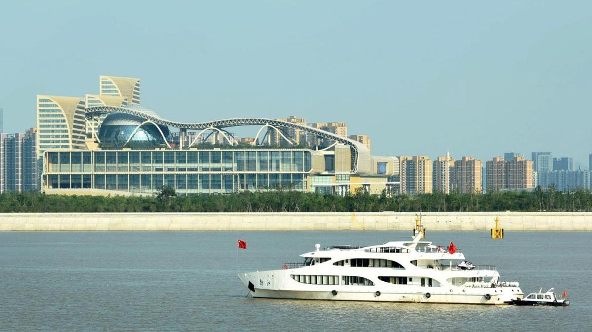 La sede de la cumbre del G20 en Hangzhou, en la provincia de Zhejiang, China, el 18 de agosto. En el encuentro dominó el tema de la economía global.