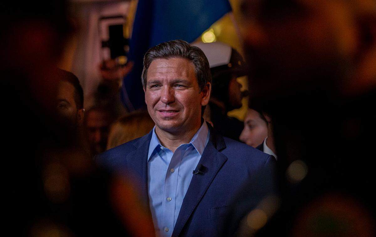 Florida Gov. Ron DeSantis, a Republican presidential primary candidate, urged lawmakers to file legislation punishing Iran for its support of Hamas.
